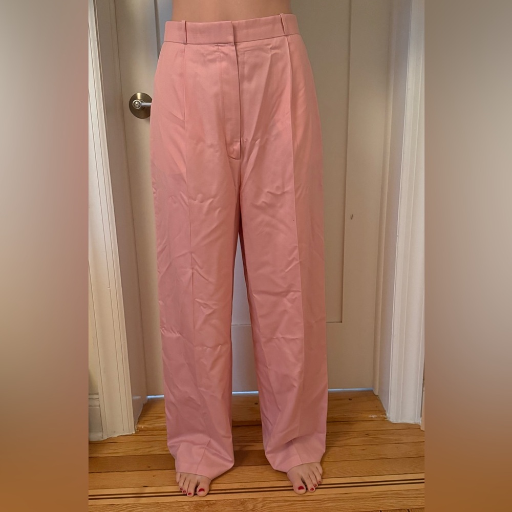 The Row Blush Pink Trousers
